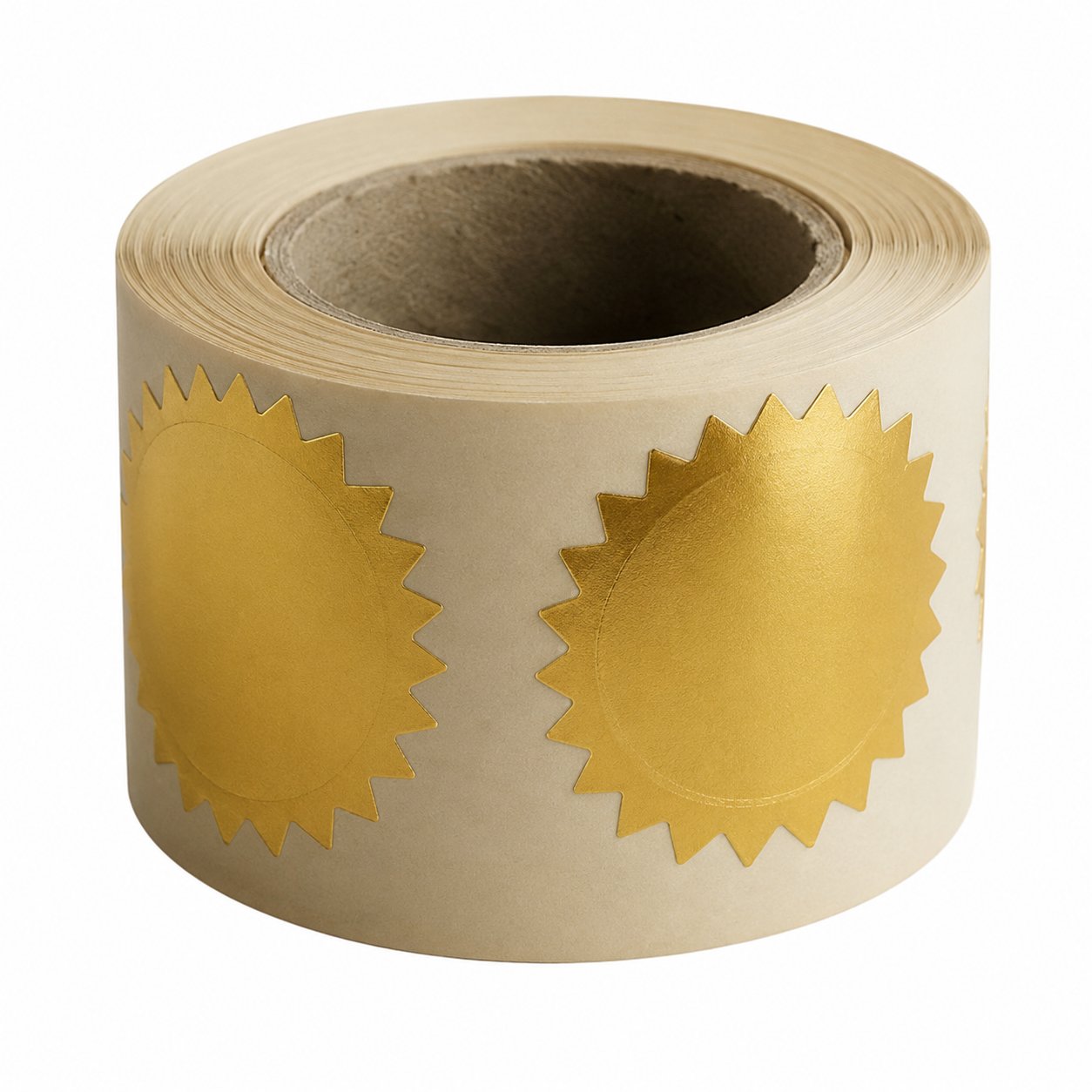 50 Gold Stickers